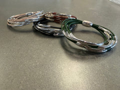 Assorted Leather Bracelets WO