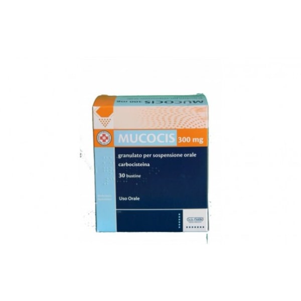 MUCOCIS*OS GRAT 30BUST5G 300MG