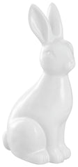 dekoracyjny zajączek wielkanocny Conny; 8x6x16.5 cm (DxSxW); biały