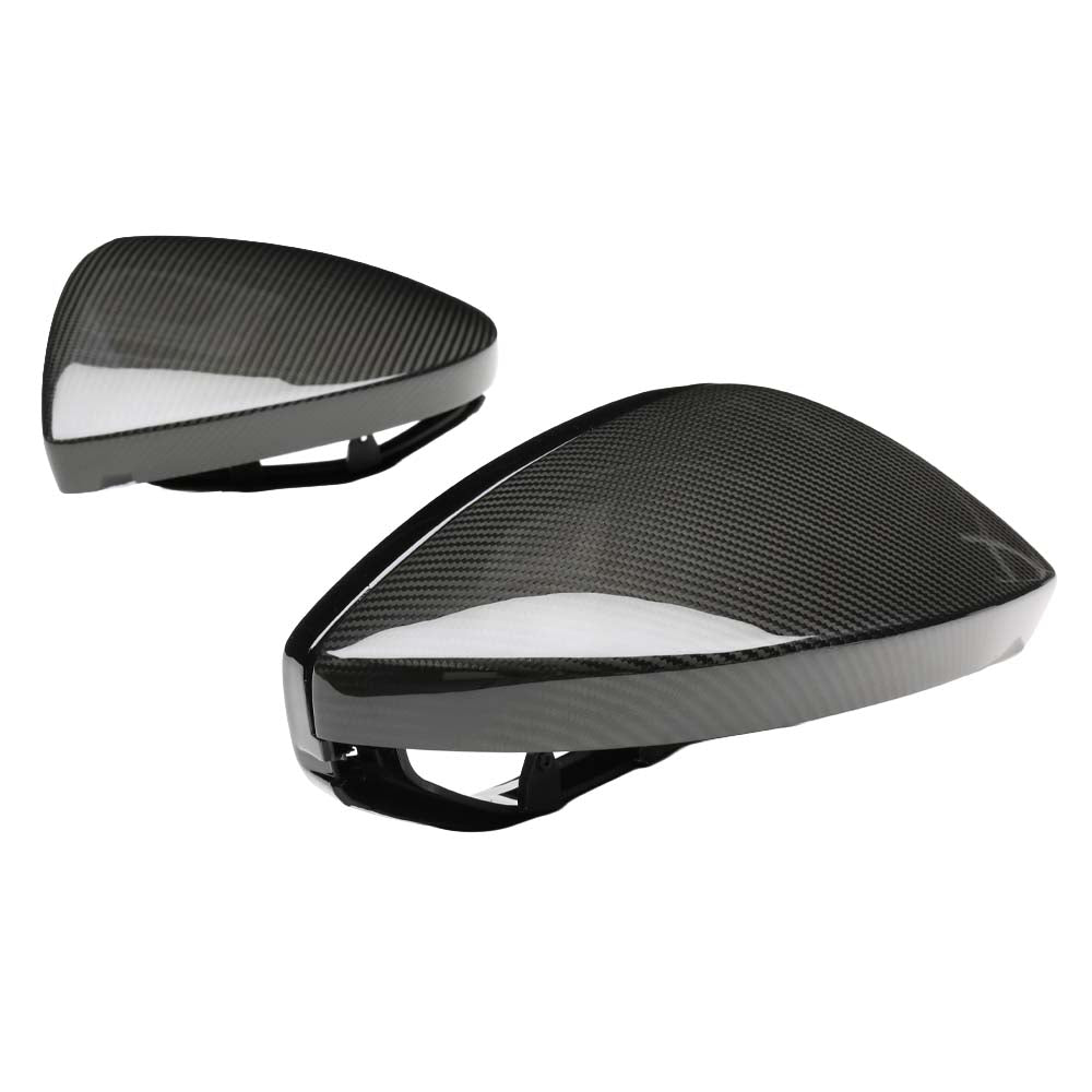 AUDI A6/S6/RS6 C8 2015-2025 CARBON FIBRE MIRRORS WITH LANE ASSIST - LHD