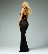 Myla Beaded Sequin Mermaid Formal Dress
