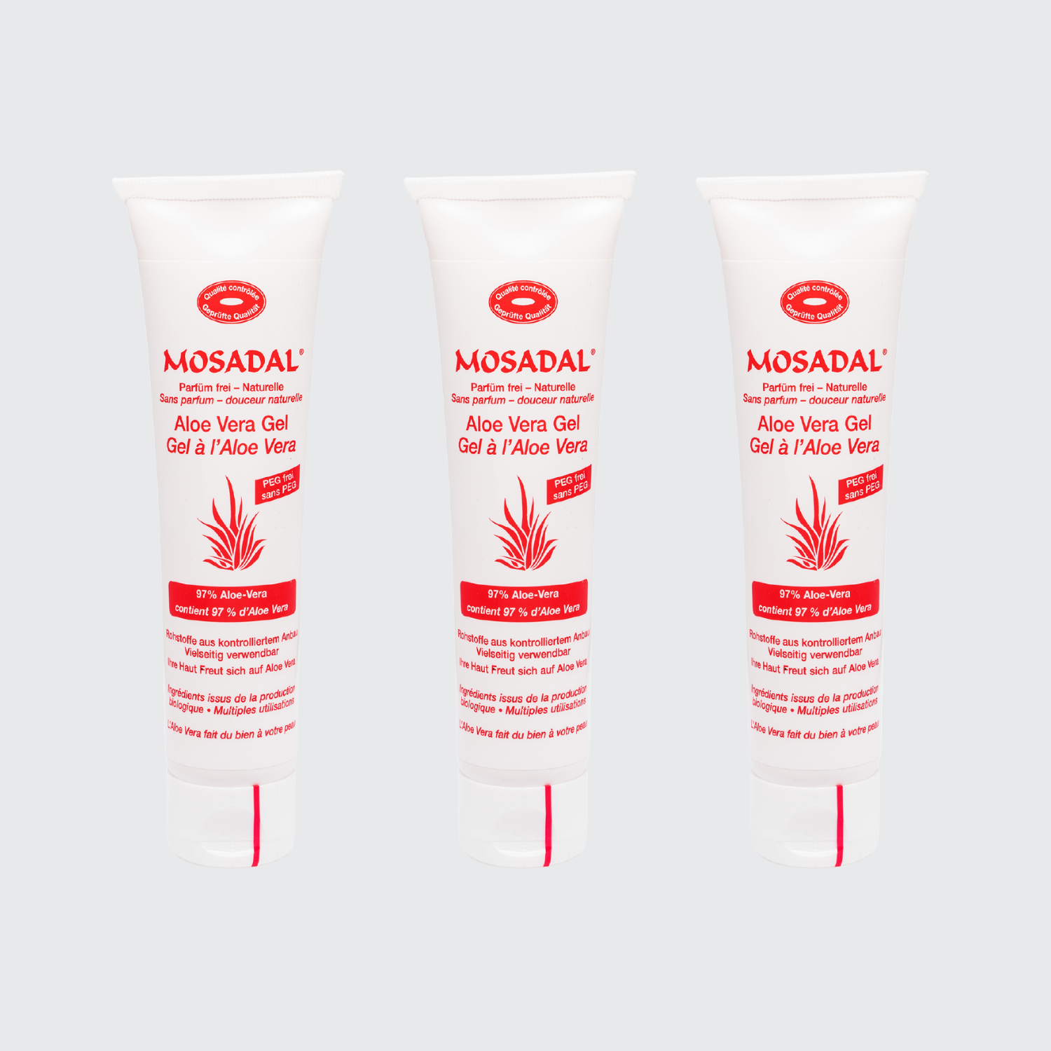 Mosadal Aloe Vera Gel 3erSet