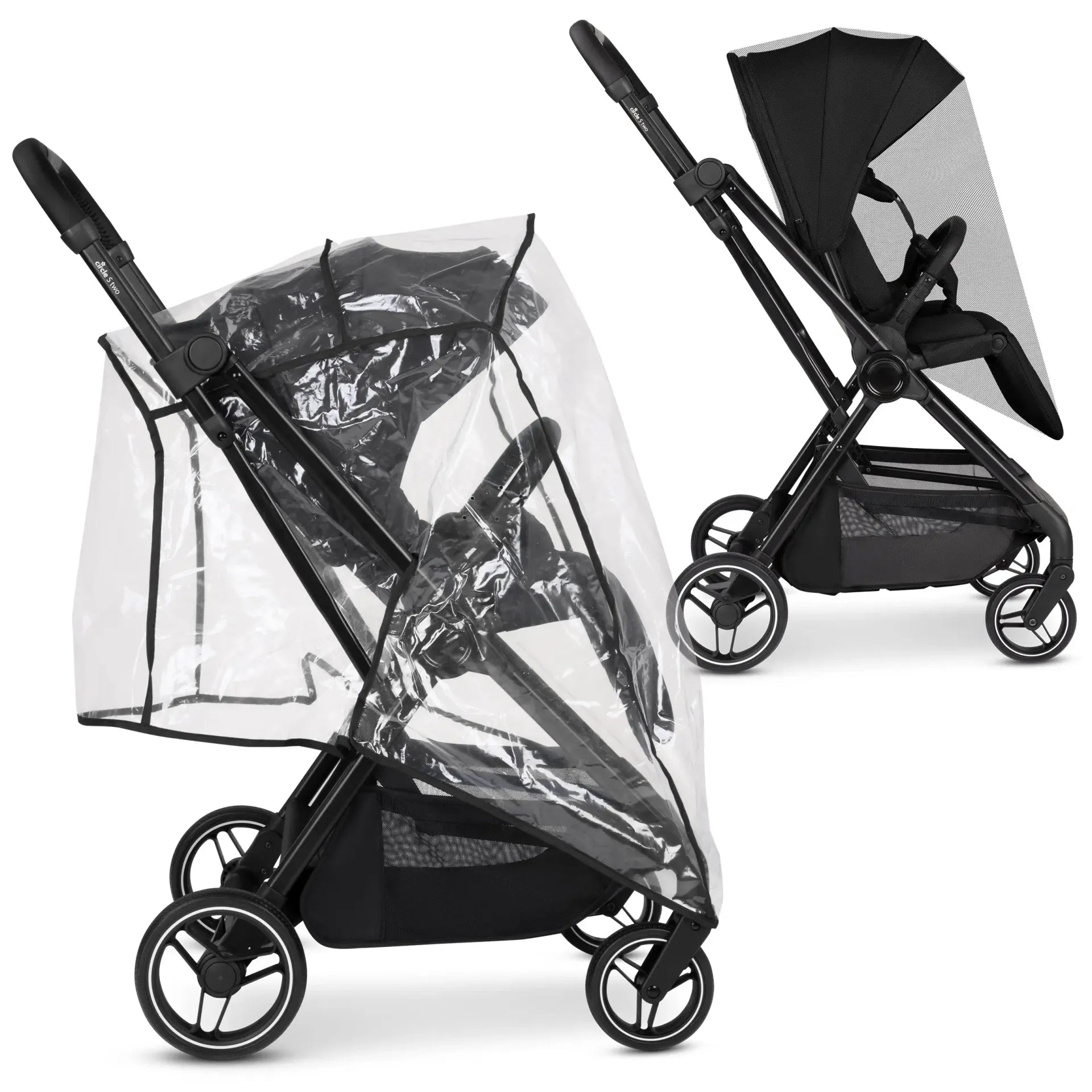 ABC Design Zubehör Set für Sportwagen mit Regenschutz und Moskitonetz