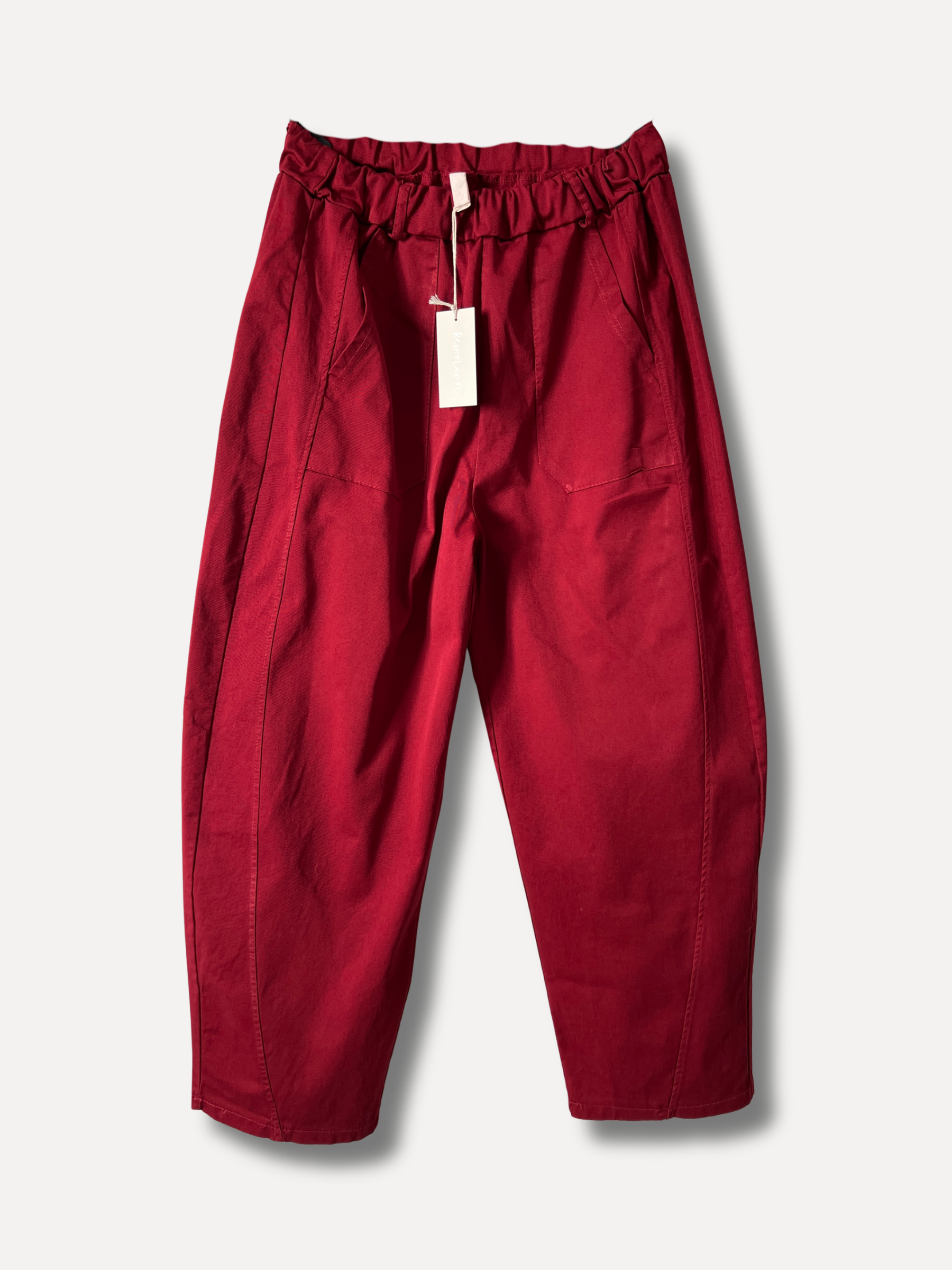 BOX MOOD Barrel pants - Vino