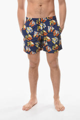 0401~VILEBREQUIN All-Over Monogram Nylon Swim Shorts
