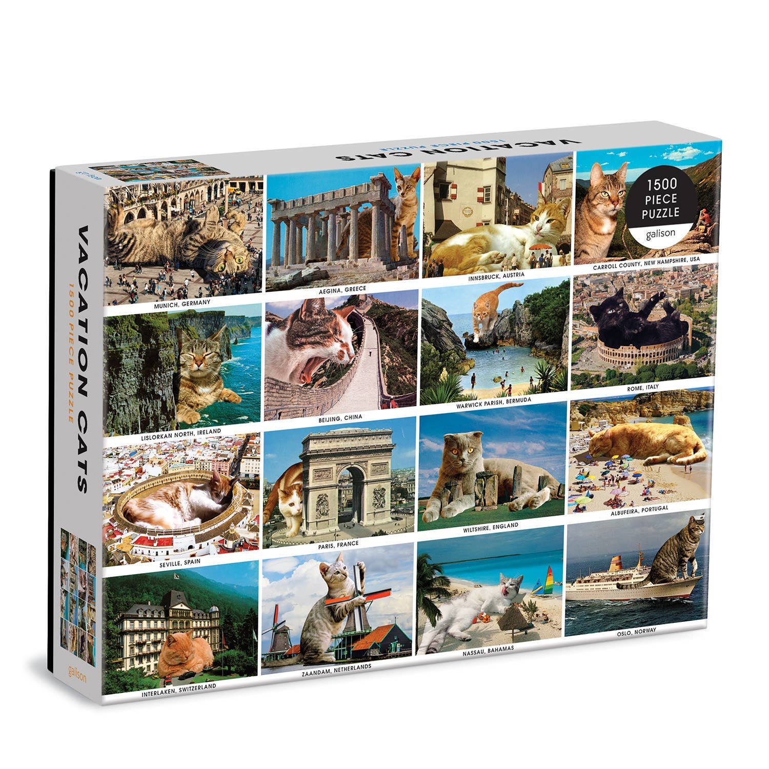 Puzzle, Vacation Cats