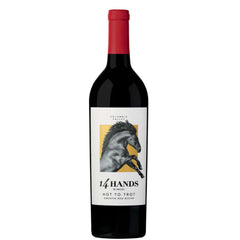 14 Hands Hot to Trot Red Blend 2018 wine bottle, Washington state, 750ml