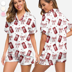 Dr Pepper Soda Lover Pajamas Set