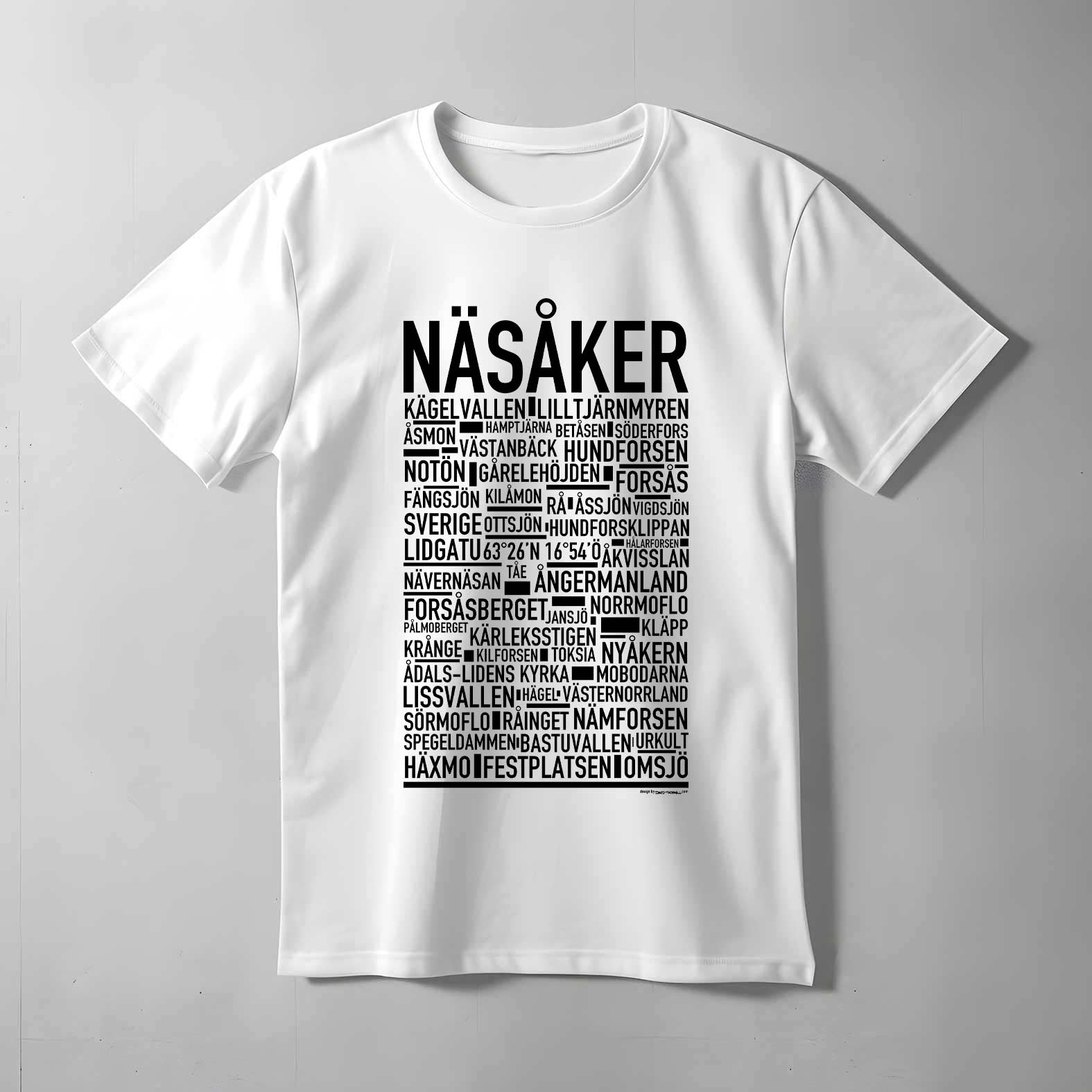 Näsåker Text T-Shirt