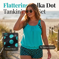 🌊Women's Polka Dot Two Piece Swimsuit👙