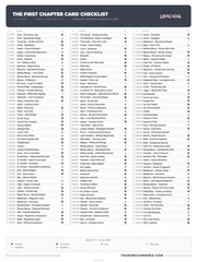 Lorcana The First Chapter Card Checklist