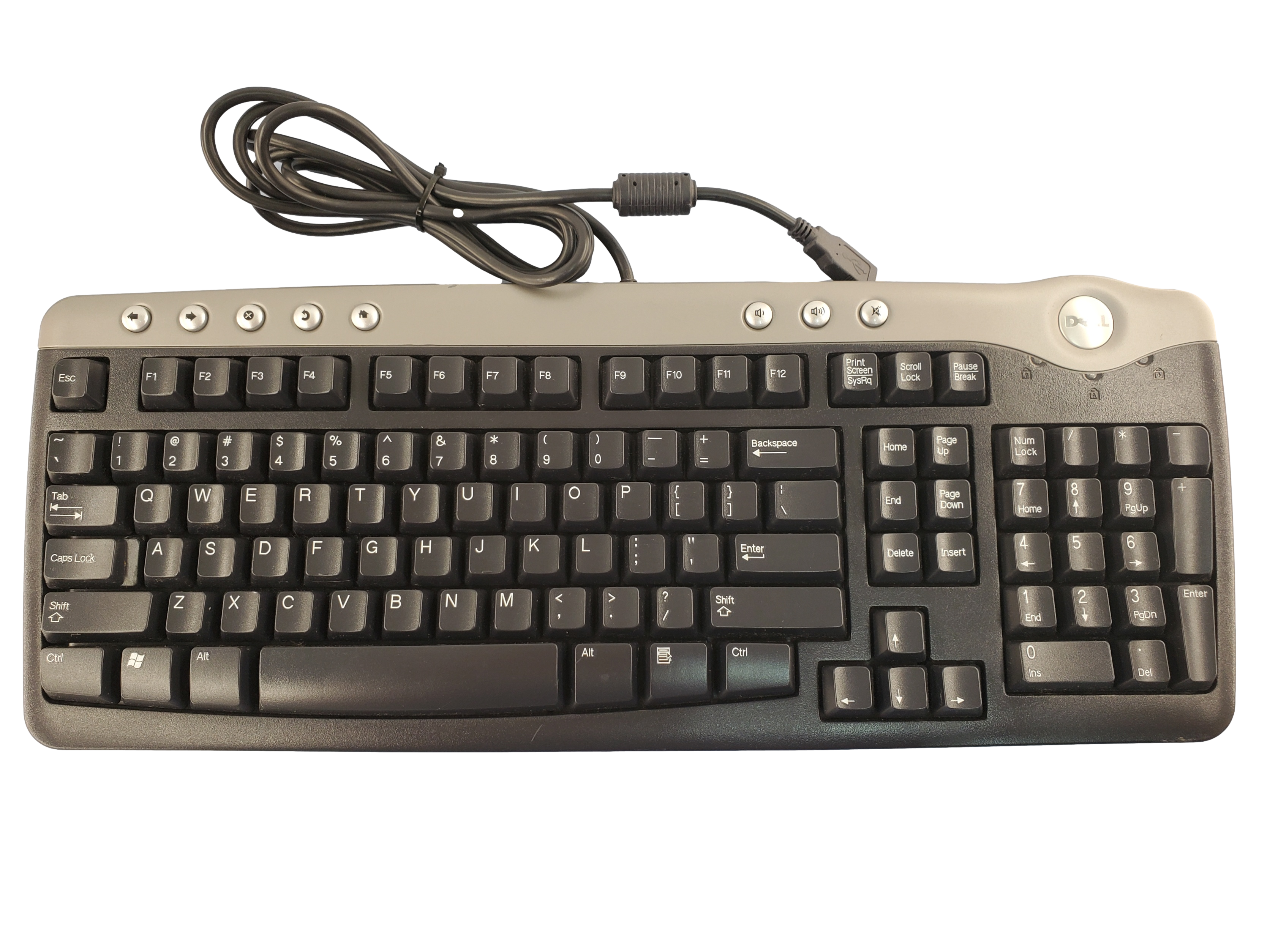 Dell SK-8125 Multimedia USB Keyboard 6W610