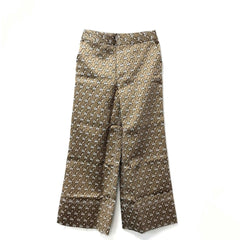 IRENE 19S Flower Satin Pants, Women's, Brown