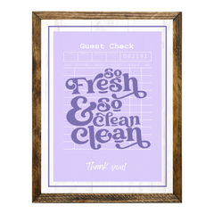 TIMBERLAND "GUEST CHECK SERIES"- SO FRESH AND SO CLEAN CLEAN