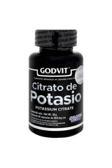 CAPS. CITRATO DE POTASIO C/60 DE 500MG C/U. GODVIT.