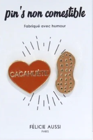 Pins cacahuète — Felicie Aussi | Appart 17 Bruxelles