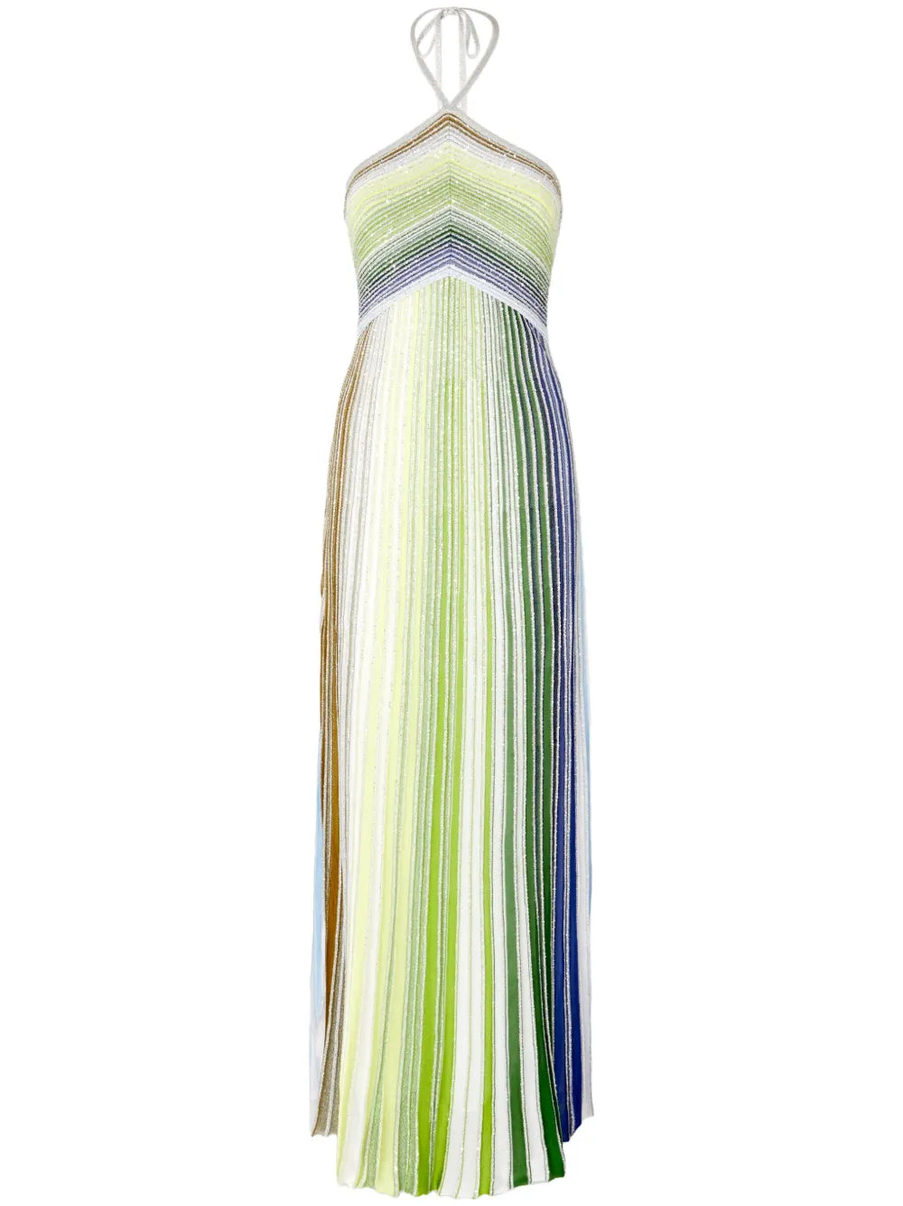 Missoni Striped Maxi Dress | Green