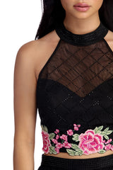 Alisa Floral Two Piece Dress