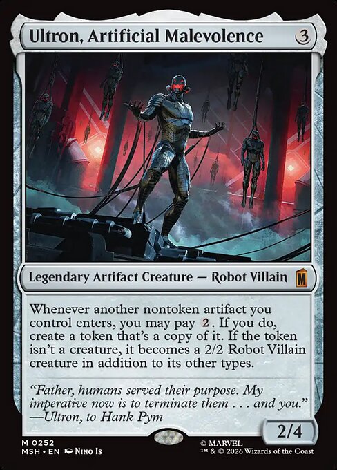 Ultron, Artificial Malevolence (Commander) - cEDH Annihilator