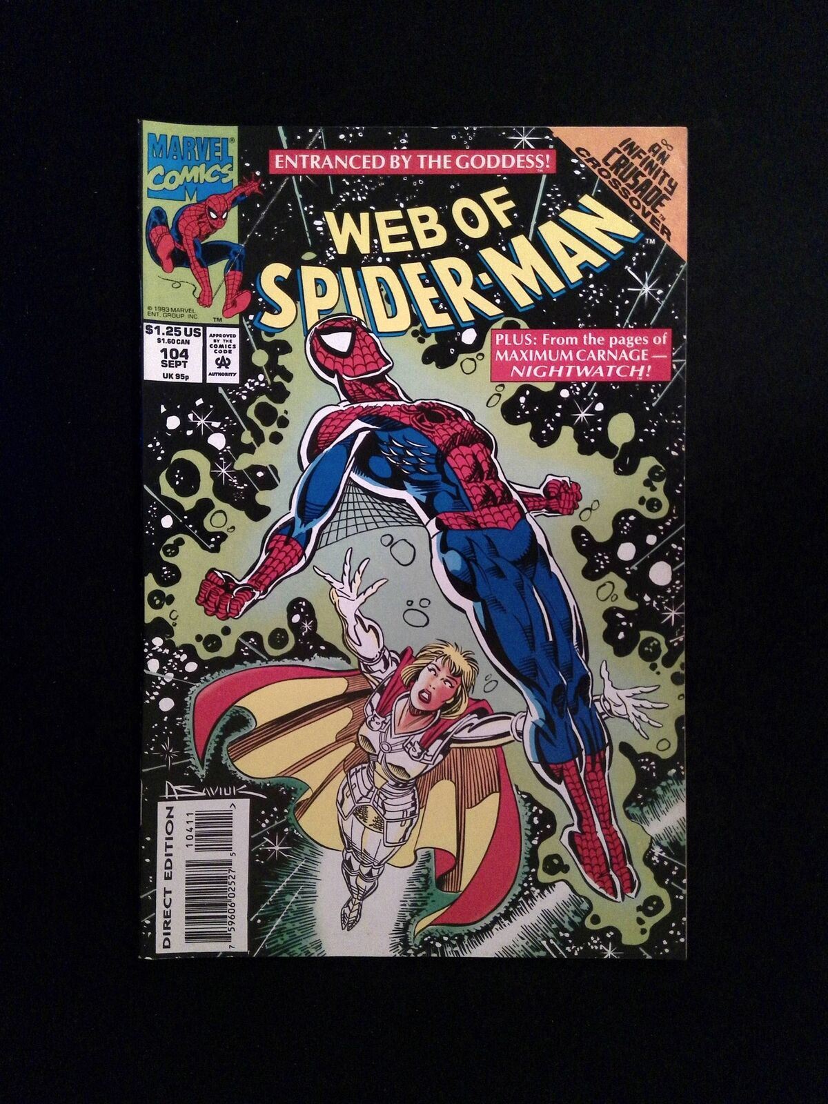 Web of Spider-Man #104 MARVEL Comics 1993 NM-
