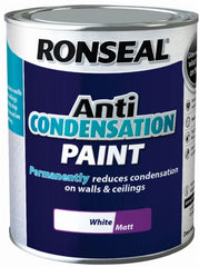 Ronseal Anti-Condensation Paint White Matt 750ml