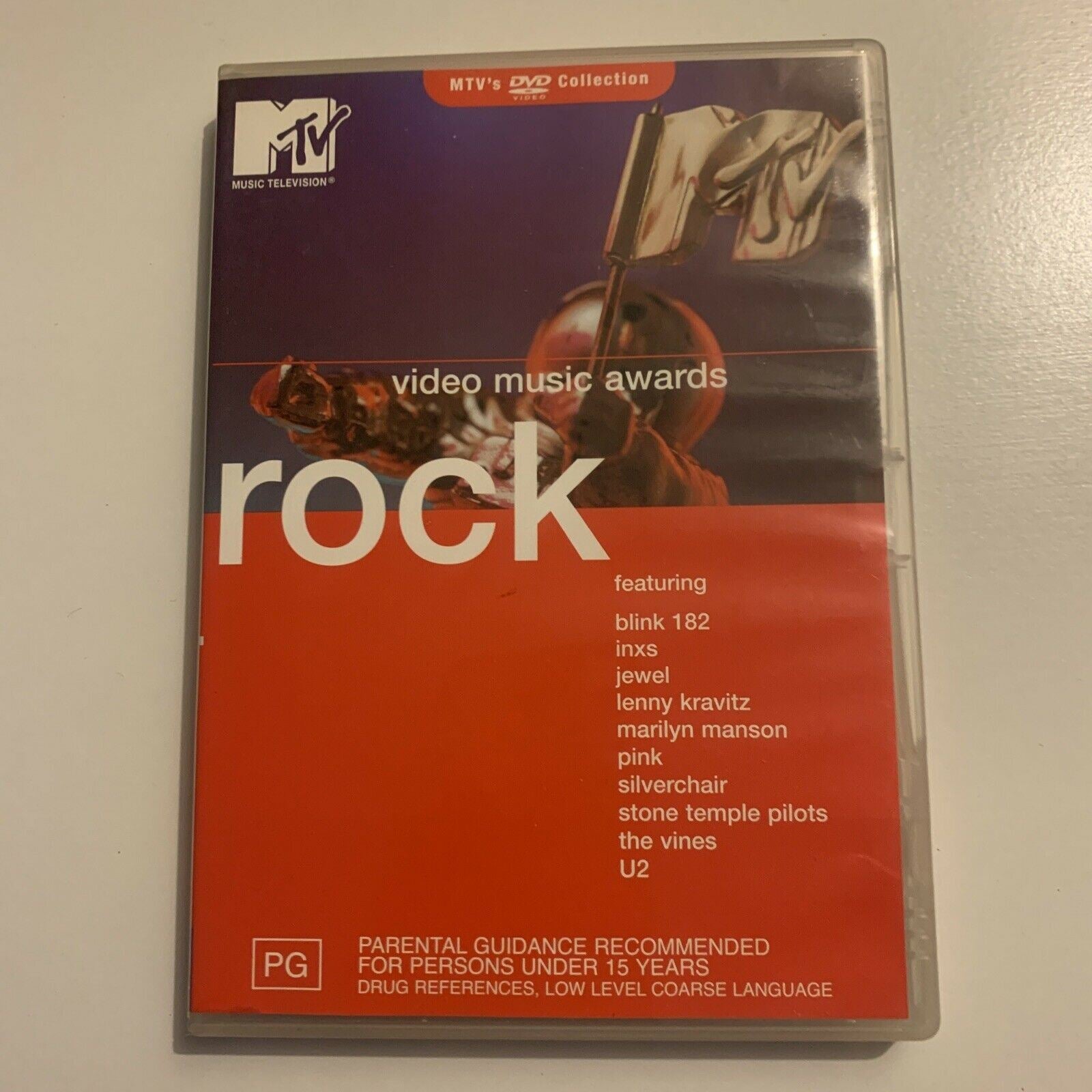 MTV - Video Music Awards - Rock (DVD, 2004) Region 4&2
