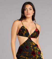 Milana Velvet Open Back Mermaid Formal Dress