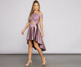 Enchanting Beauty High-Low Dress