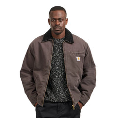Carhartt WIP - OG Detroit Jacket "Dearborn" Canvas (Tobacco / Black Stone Canvas)
