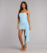 Wrapped in the Moment Mesh Mini Dress