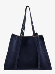 Paula suede shoulder bag