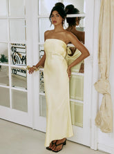 Haley Maxi Dress Yellow