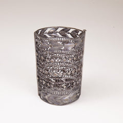 Late 19th to early 20th c. Yemeni Silver Wire Work Filigree Cuff Bracelet