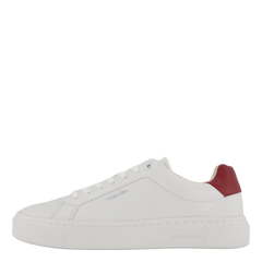 Cupsole Lace Up W/ml Lth Bright White/winery