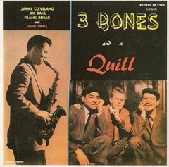 Gene Quill : 3 Bones And A Quill (LP, Album, Mono, RE)