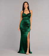 Liza Satin Mermaid Formal Dress