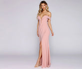 Allison Formal Off The Shoulder Dress