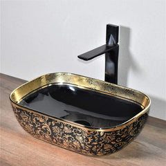 Premium Designer Table top/Counter top Wash Basin/Vessel sink (18x13x5.5 In) BTT-1093