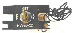 SWITCH. KEYED, HOISTWAY ACCESS, HOEIZONTAL, V7 FIXTURES, DOVER # 9746171