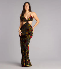 Milana Velvet Open Back Mermaid Formal Dress