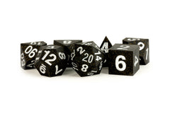 Dice Metallic Dice Co: Poly 7 Set Silicone Rubber