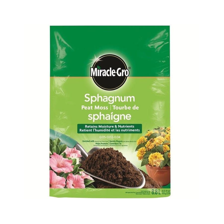 Mousse de tourbe de sphaigne canadienne enrichie Miracle-Gro®, 8,8 L