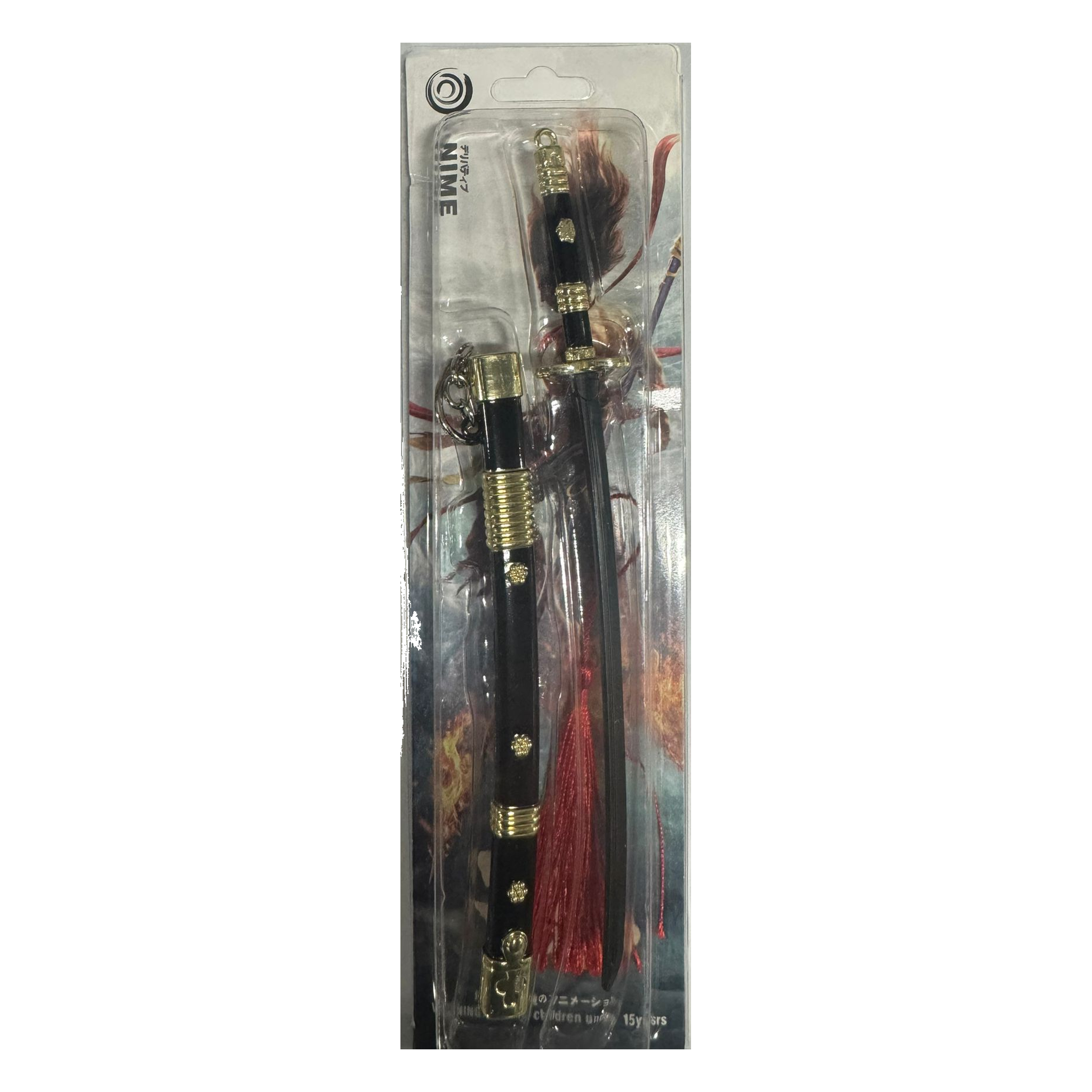 (MISC-01KCSWD) STYLE 02 Assorted Anime Sword Keychain
