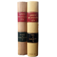 VIDA DE CARLOS III. Tomo I y II. Conde de Fernán Núñez