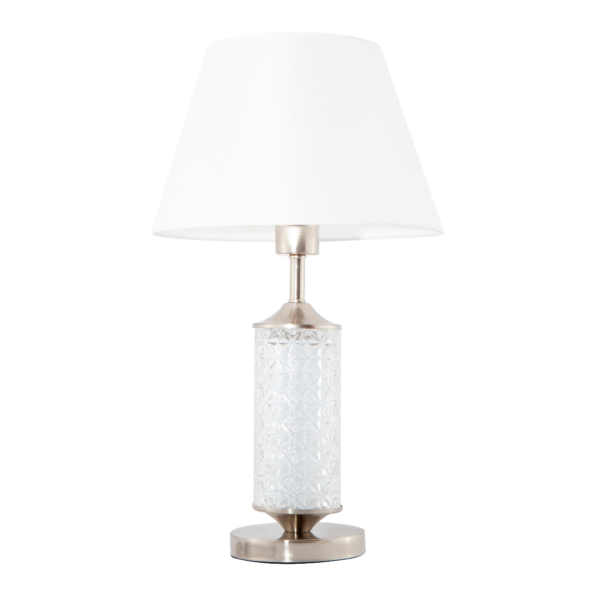 Lámpara de Mesa Clásico Blanco E27 60w 1 Luz
