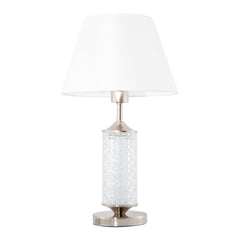 Lámpara de Mesa Clásico Blanco E27 60w 1 Luz