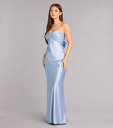Marlissa Satin Column Formal Dress