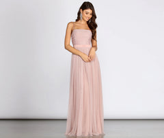 Sharlene Tulle A-line Gown