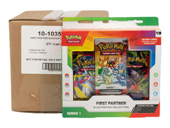 Pokemon First Partner Illustration Collection Series 1 6-Box Case
