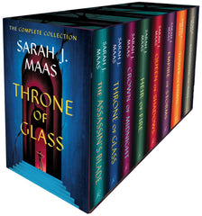 Throne of Glass Series by Sarah J. Maas (8-Book Complete Fantasy Collection Set – Hardcover)